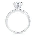 14k White Gold Bridal Set - Image 5