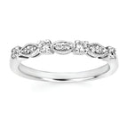14k White Gold Bridal Set - Image 3