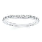14k White Gold Bridal Set - Image 3