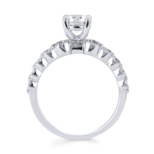 14k White Gold Bridal Set - Image 4