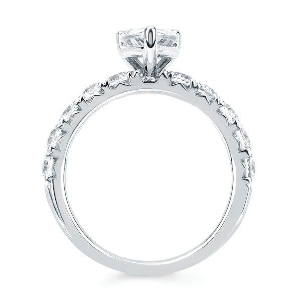 14k White Gold Bridal Set - Image 4