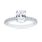 14k White Gold Bridal Set - Image 2