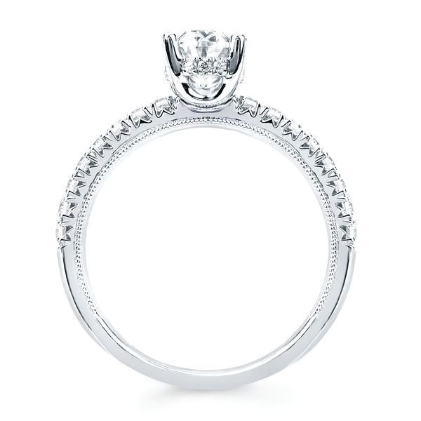 14k White Gold Bridal Set - Image 4