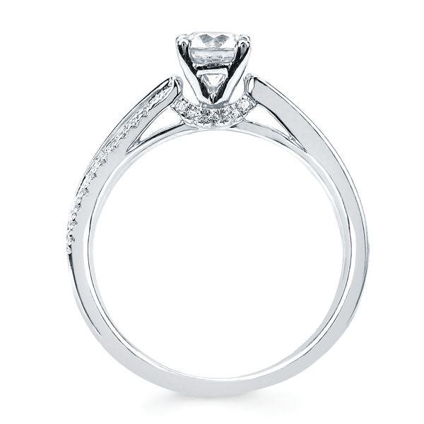 14k White Gold Bridal Set - Image 4