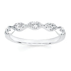 14k White Gold Bridal Set - Image 3