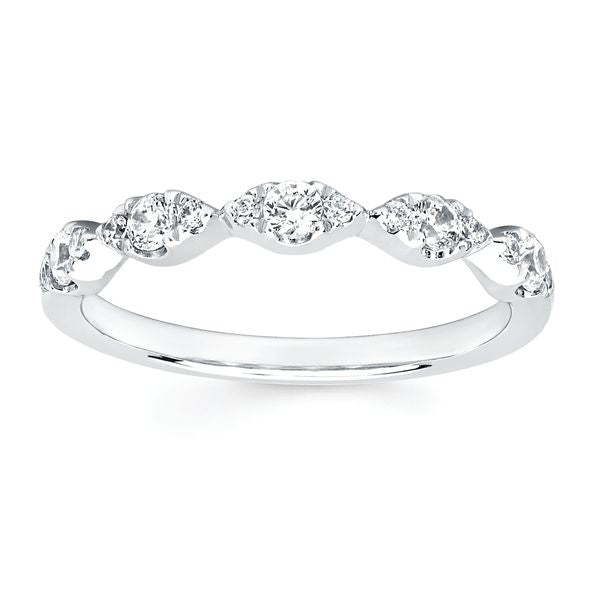 14k White Gold Bridal Set - Image 3