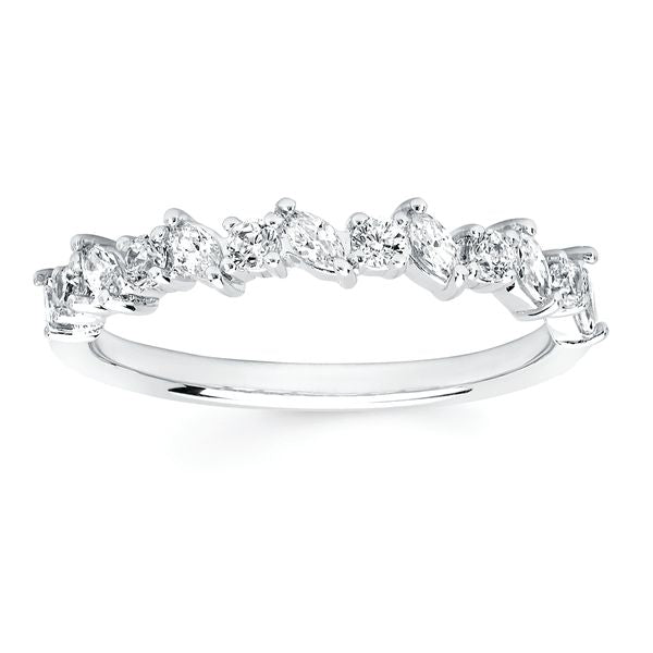 14k White Gold Bridal Set - Image 3