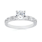 14k White Gold Bridal Set - Image 2