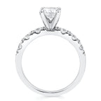 14k White Gold Bridal Set - Image 4