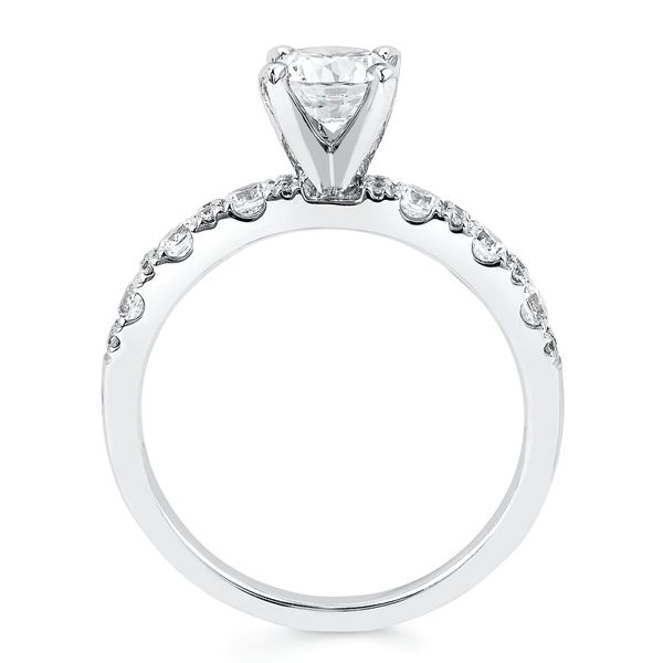14k White Gold Bridal Set - Image 4