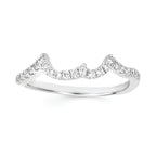 14k White Gold Bridal Set - Image 3