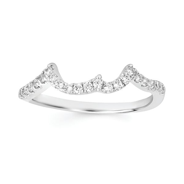 14k White Gold Bridal Set - Image 3