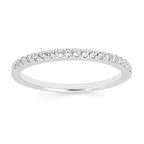 14k White Gold Bridal Set - Image 3