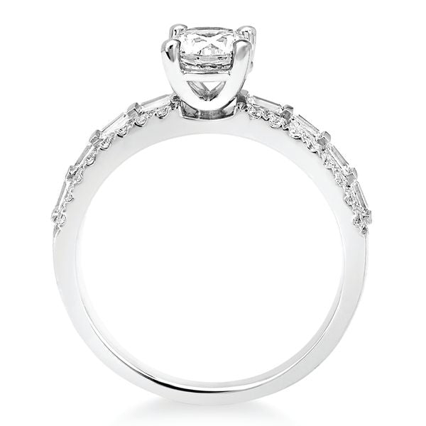 14k White Gold Bridal Set - Image 4