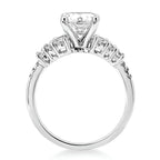 14k White Gold Bridal Set - Image 4