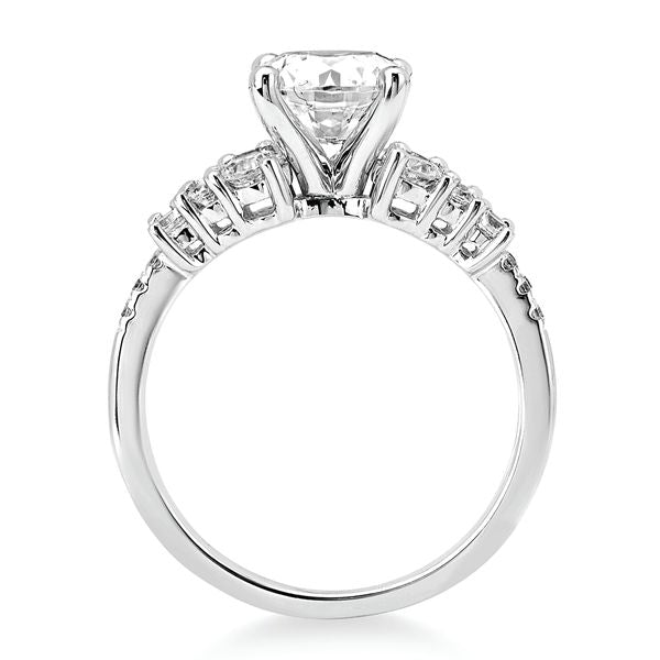 14k White Gold Bridal Set - Image 4
