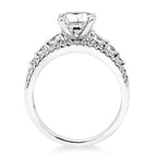 14k White Gold Bridal Set - Image 4