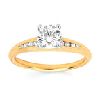 14k Yellow Gold Bridal Set - Image 2