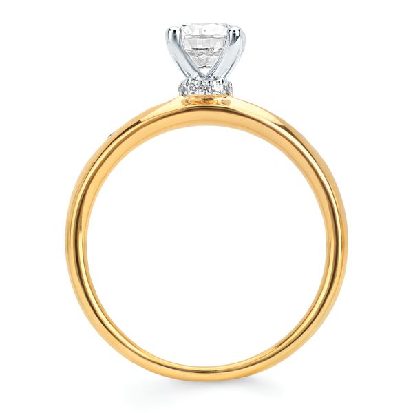14k Yellow Gold Bridal Set - Image 4