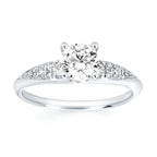 14k White Gold Bridal Set - Image 2