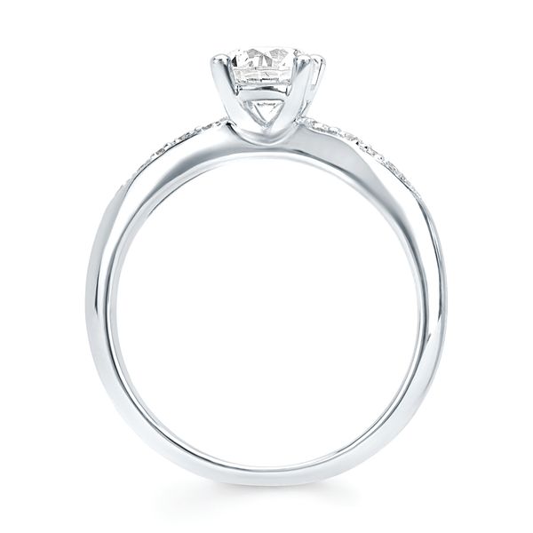 14k White Gold Bridal Set - Image 4