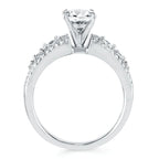 14k White Gold Bridal Set - Image 4