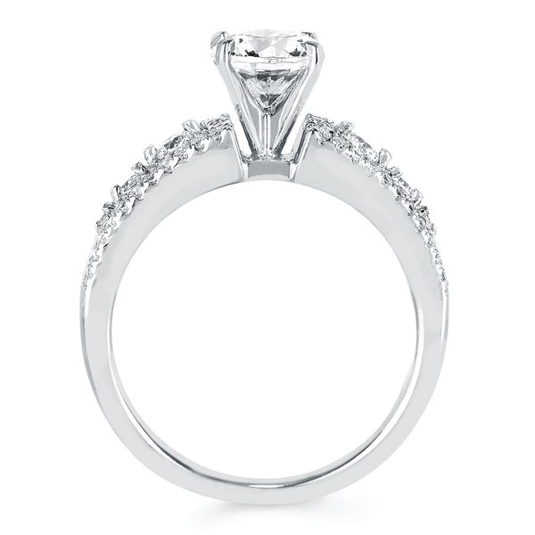 14k White Gold Bridal Set - Image 4