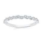 14k White Gold Bridal Set - Image 3