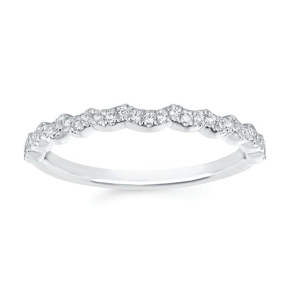 14k White Gold Bridal Set - Image 3