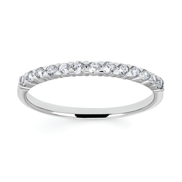 14k White Gold Bridal Set - Image 3