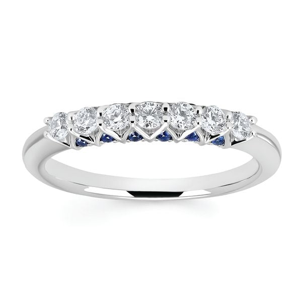 14k White Gold Bridal Set - Image 3