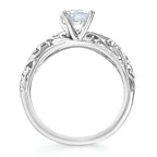 14k White Gold Bridal Set - Image 4