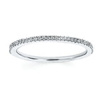 14k White Gold Bridal Set - Image 3