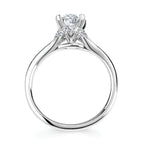 14k White Gold Bridal Set - Image 4