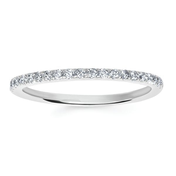 14k White Gold Bridal Set - Image 3