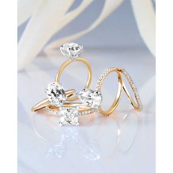 14k Yellow Gold Engagement Ring - Image 3