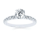 14k White Gold Bridal Set - Image 2
