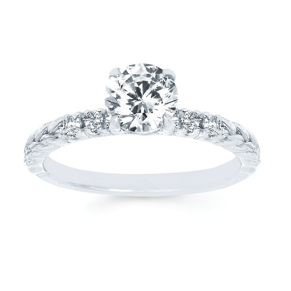 14k White Gold Bridal Set - Image 2