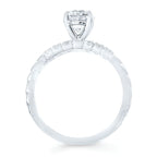 14k White Gold Bridal Set - Image 2