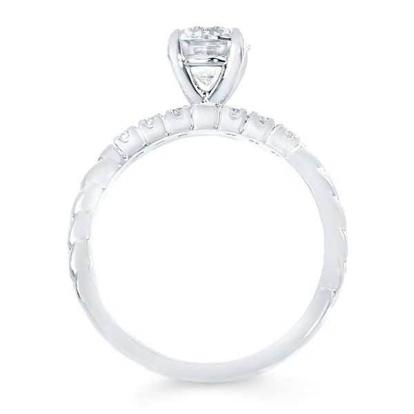 14k White Gold Bridal Set - Image 2