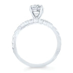 14k White Gold Bridal Set - Image 3