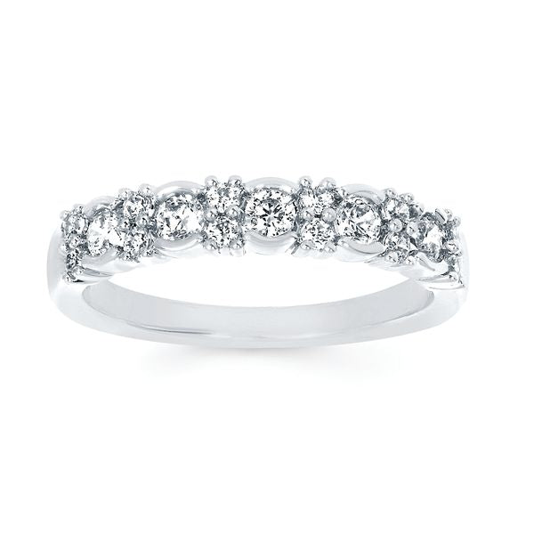 14k White Gold Bridal Set - Image 4