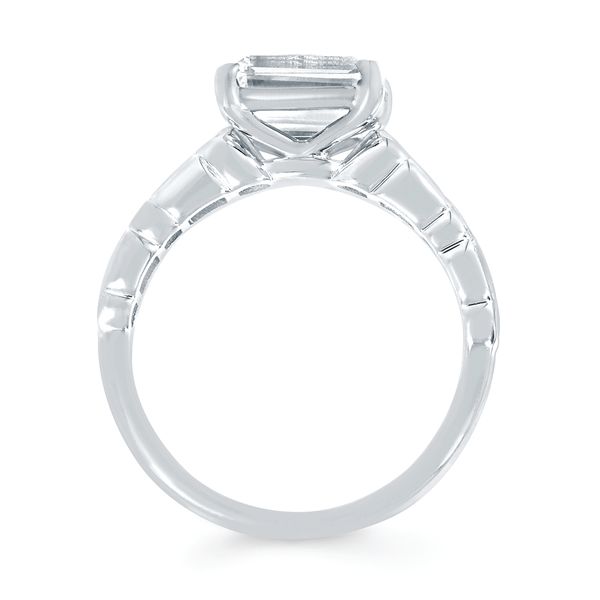 14k White Gold Bridal Set - Image 3