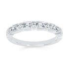 14k White Gold Bridal Set - Image 4