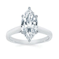 14k White Gold Engagement Ring