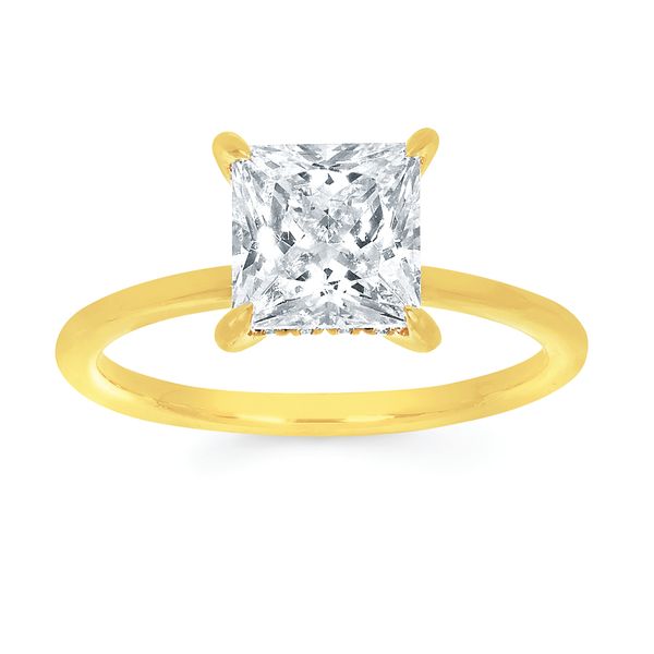 14k Yellow Gold Engagement Ring