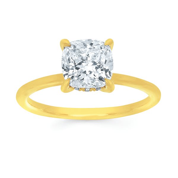 14k Yellow Gold Engagement Ring