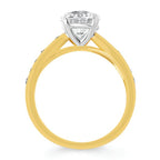 14k Yellow Gold Bridal Set - Image 4