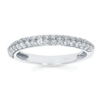 14k White Gold Bridal Set - Image 3