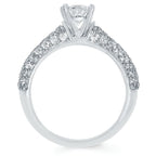 14k White Gold Bridal Set - Image 4
